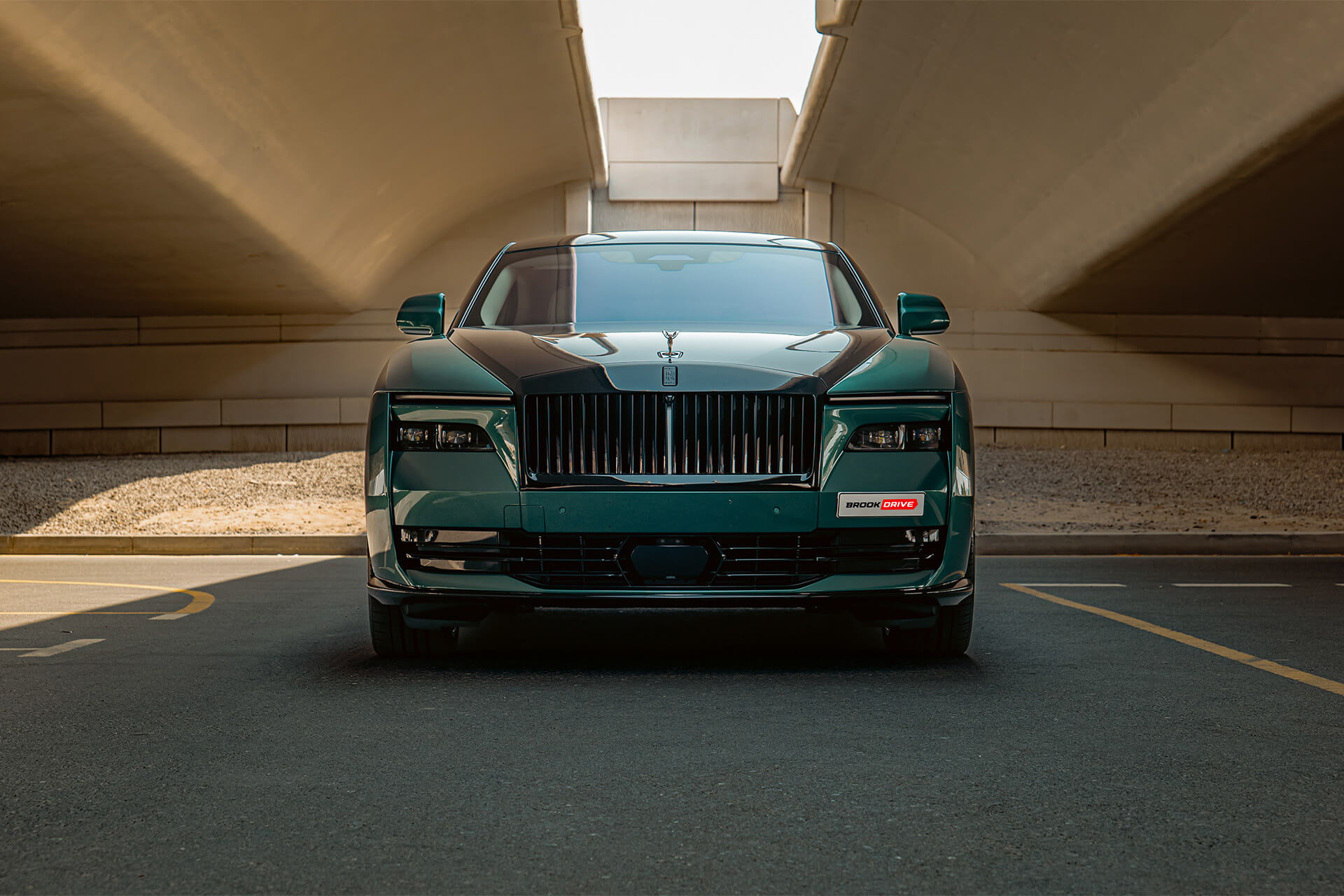 Rolls Royce Spectre Black Badge Imperial Jade